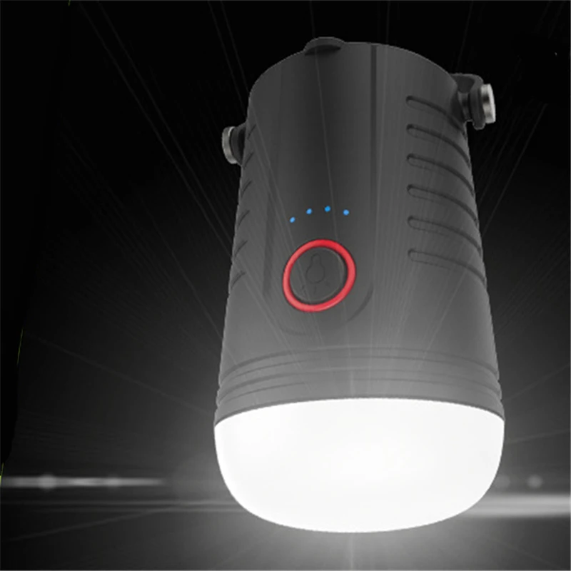 

XANES 4000mAh Powered Bank Camping Tent Light 4 Modes Lantern Rechargeable Emergency Lamp Torch Flashlight Spotlights Charging