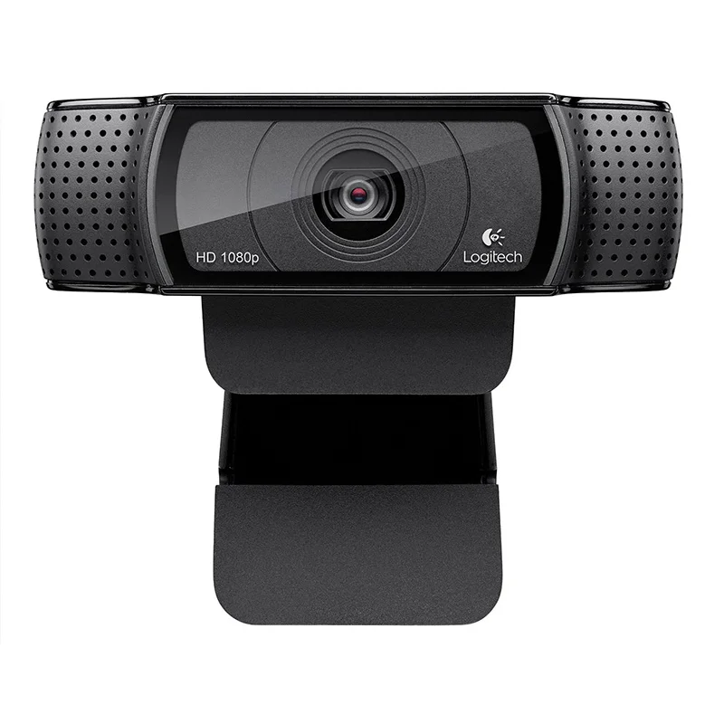 Веб камера logitech C920 Pro HD Smart 1080p широкоформатная Skype видеозвонок ноутбук Usb 15MP веб