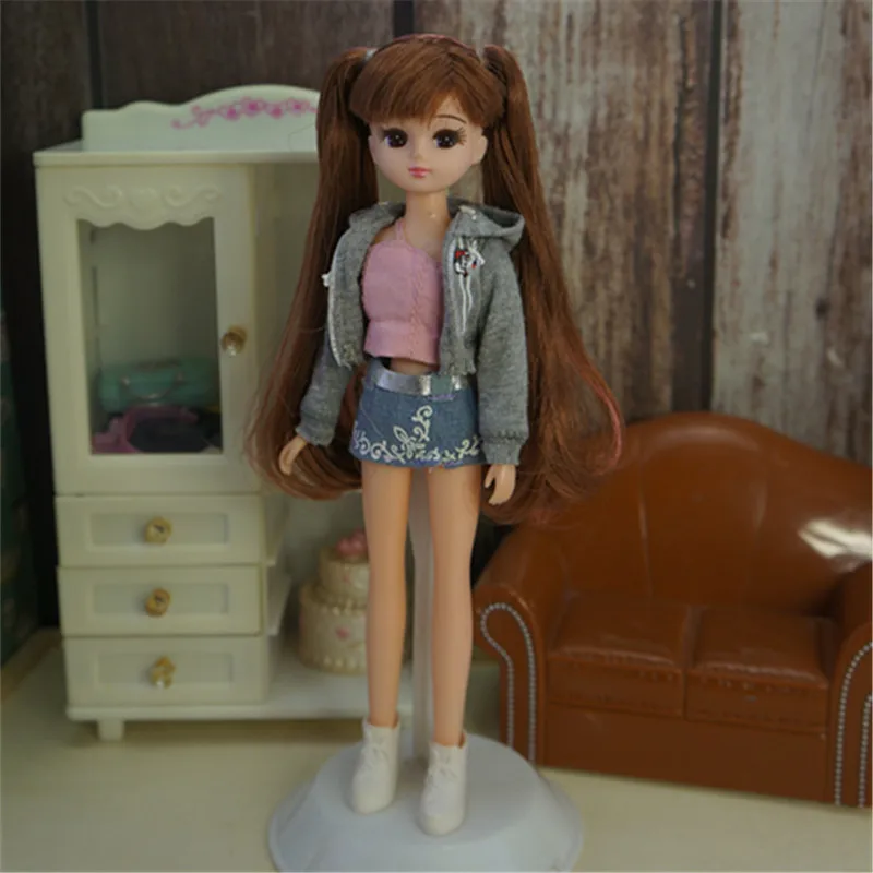 Personality Doll Decors DIY Clothing Set Handmade Soft Licca Doll Outfit Dress DIY Dressing Doll Toys Fashion Licca Clothes 5