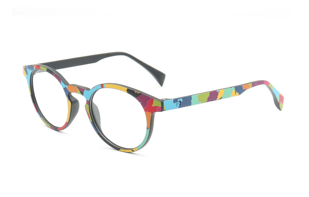 Lunettes Rondes Vintage Moomoobird - Monture TR90 Légère - Verres Clairs - Homme Et Femme