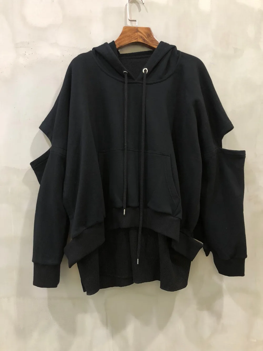 winner new women hollow hooded hoodies female casual coat pullover tutu