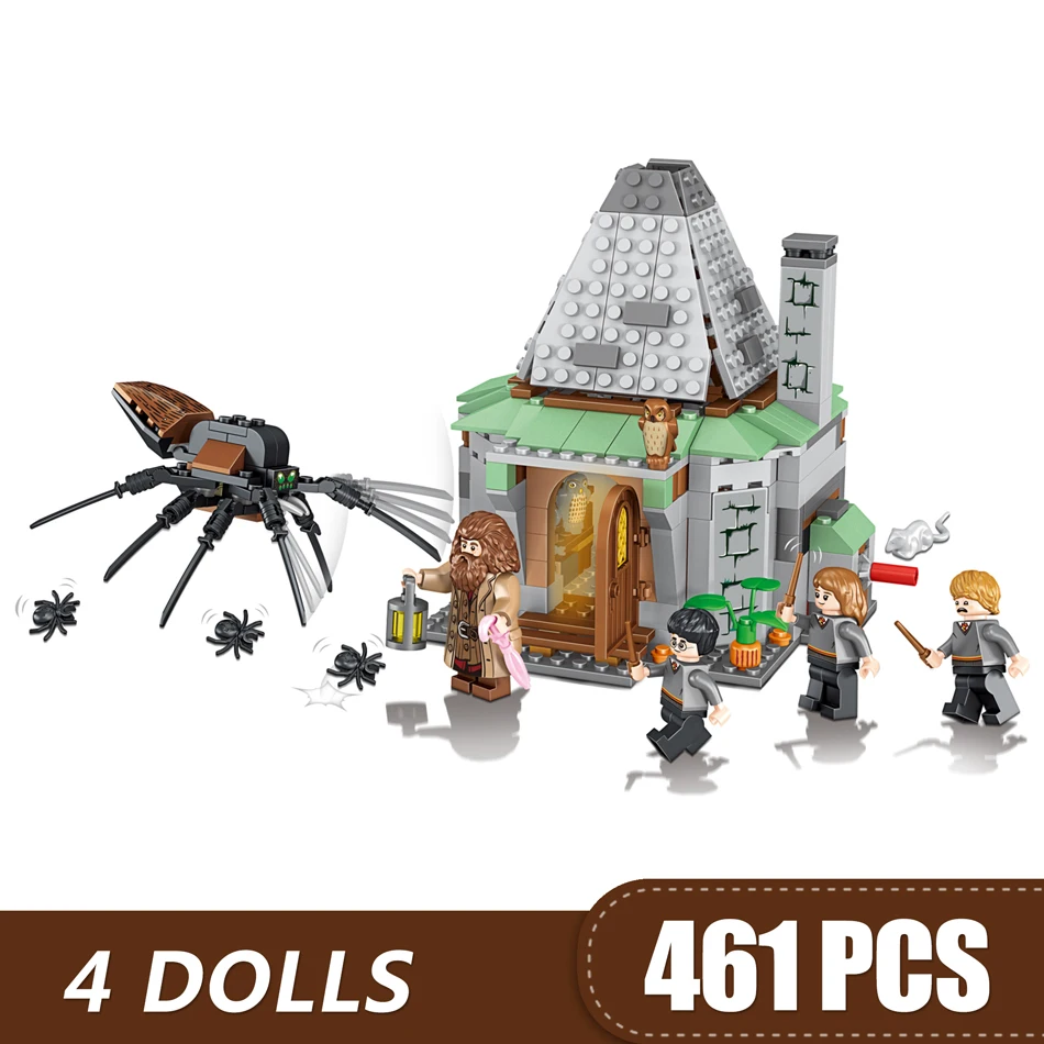 

461PCS Small Magic Castle Building Blocks Compatible with Legoinglys Friends Toys for Children Girls Boys Gift DIY