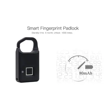 

Fingerprint Smart Lock Travel Box Student Warehouse Home Luggage Dormitory Locker Door Anti-theft Long Standby Electronic