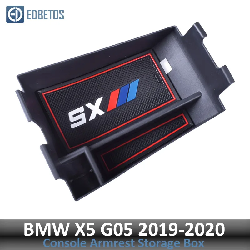 Подлокотник для хранения перчаток для BMW X5 G05 2020X6 центральная консоль Органайзер лоток BMW X5 аксессуары для интерьера вторичное хранение - Цвет: New BMW X5 G05