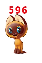 596 30 шт мультфильм персонаж плоское украшение из смолы PR 467 - Цвет: 596