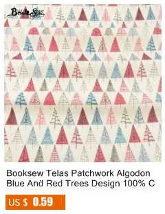 Booksew Tela Algodon напечатаны синие волны хлопок лен Африканский Анкара ткань сумка занавес Tissu Tecidos De лоскутное шитье