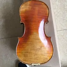 Одиночная доска ручной работы ретро скрипка 4/4 3/4 натуральный зернистый высококачественный цельная деревянная скрипка профессиональная скрипка o игровой инструмент