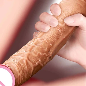 Real Huge Dildo with Suction Cup Artificial Penis for Women Masturbation Female Strapon Dildos Anal Plug Adult Sex Toy 2