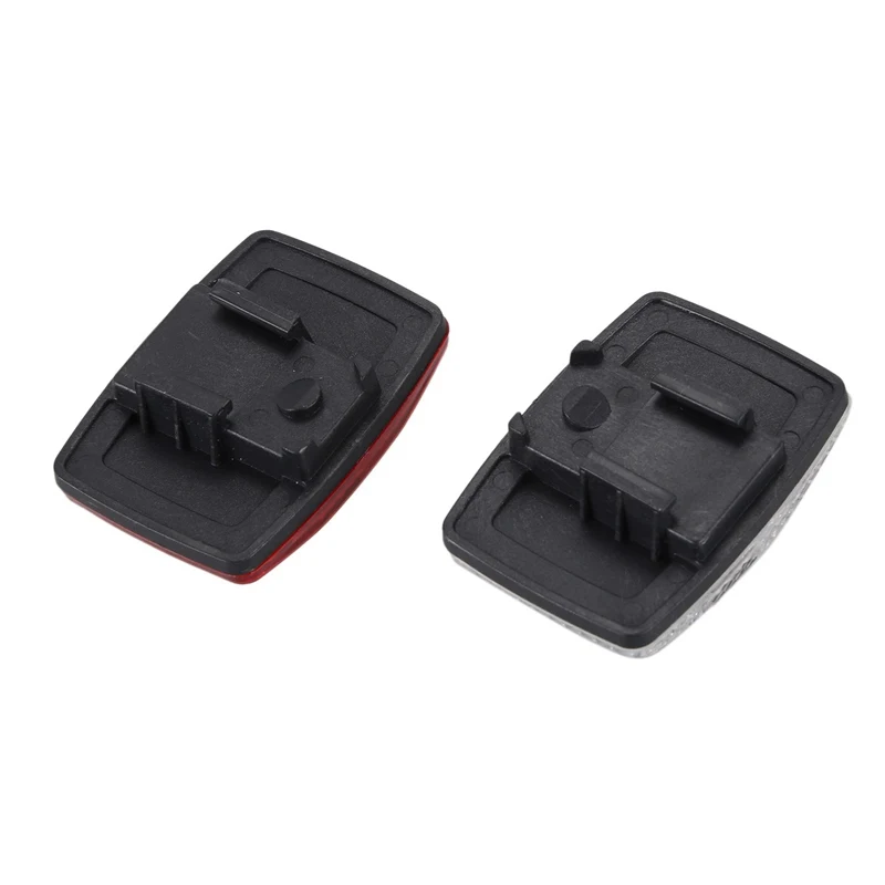 1 Pair Cycle Bicycle Bike Light Reflector Rear Front For Handlebar & Saddle Bar
