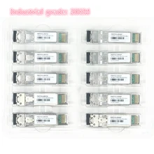 SFP 10G LC 20 км 1270 нм/1330 нм Промышленный сорт одного волокна SFP оптический модульный SFP приемопередатчик промышленного класса-40-85 Цельсия