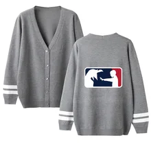 New Casual v-neck Cardigan Kpop Cute Stranger Things Sweater men/women Sweater stranger things Cardigan Sweater pink tops