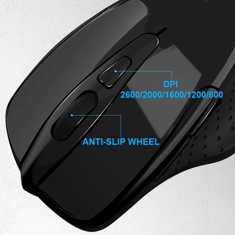 Billig TeckNet Optische Drahtlose Maus Computer Bluetooth Maus 2600DPI 2,4G Wireless Bluetooth Maus Ergonomische Mäuse für Laptop Tablet