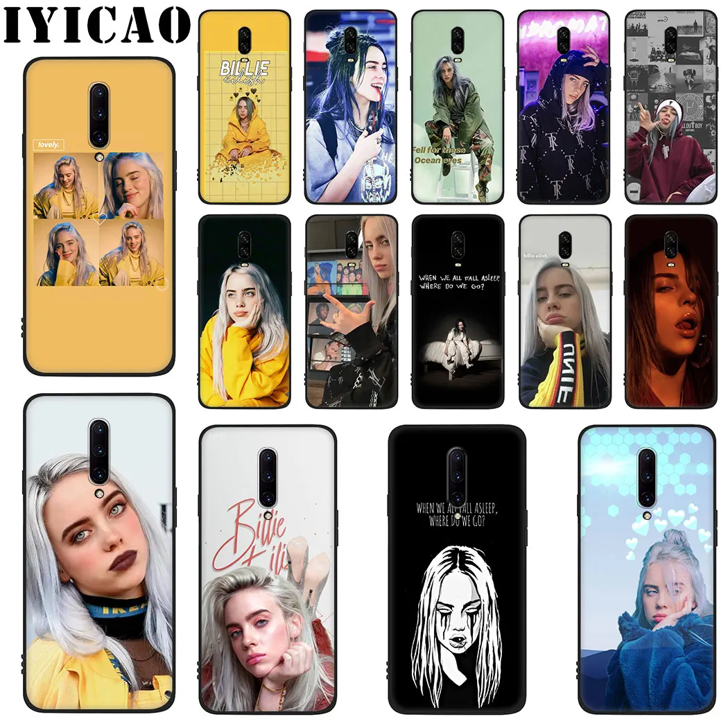 

Billie Eilish Soft Silicone Case for oneplus 5 5t 6 6t 7 Pro Cover