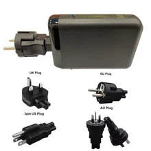 Urvns conversão plug adaptador base suporte carregador suporte para 150w carregador gan, (para não incluir o carregador)