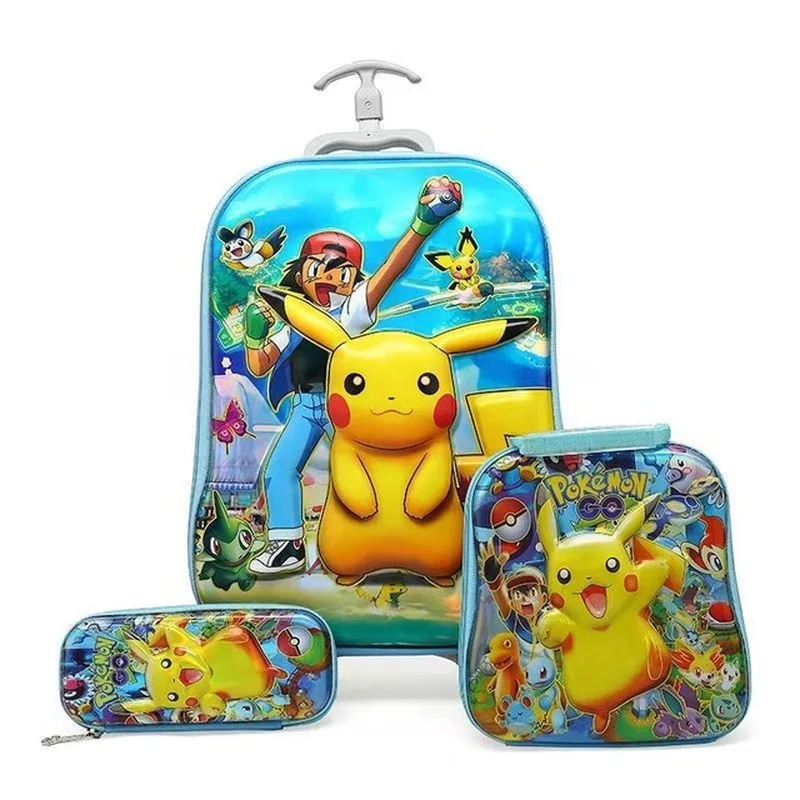 

Children Rolling Kid's Case Children's Trolley Travel Bag School Trolley Bags Kid's Backpack Kid's Backpack with Wheels 33color