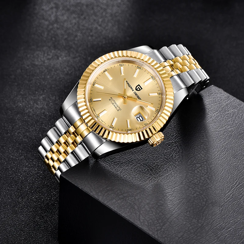PAGANI DESIGN Men's Watches Top Brand Luxury Wrist Watch Mechanical Automatic Watch For Men Business Stainless steel Men