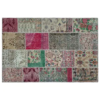 

Handmade Natural Vintage Patchwork Area Rug 120x180 Cm-3'11''X5'11''