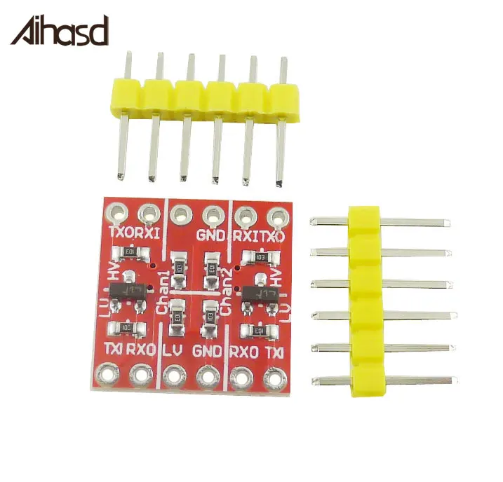 Aihasd 3.3v 5v 2 Channel Logic Level Converter Ttl Logic Level Conversion  Bidirectional Mutual Convert Compatible Breadboard - Integrated Circuits -  AliExpress