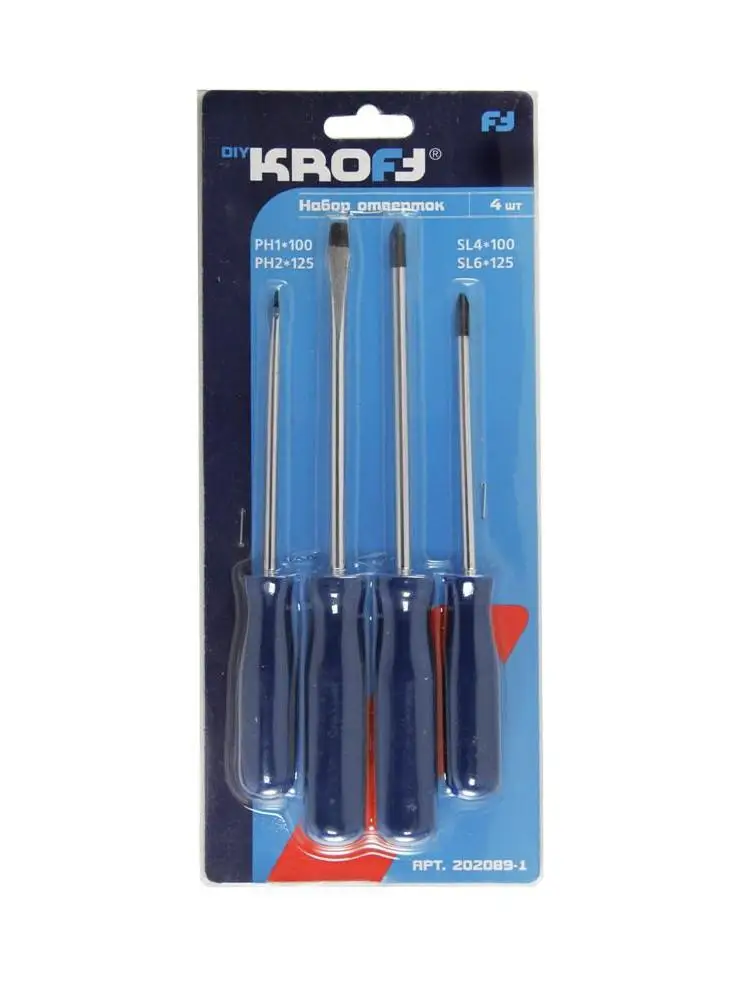Set screwdriver KROFT 202089-1
