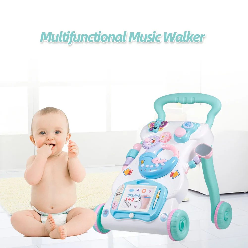 

Baby Balance Walker High Quality Toddler Walking Helper Sit-to-Stand Learning Walker Toys Activity Walker for Baby Kids