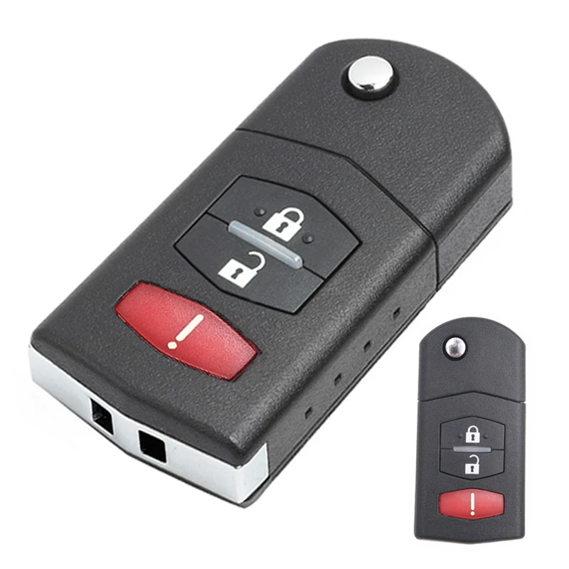 KEYECU 2+ 1 кнопки дистанционного ключа автомобиля 315 МГц 4D63 чип для Mazda 3 5 2011- для Mazda CX-7 CX7 2009-2012 BGBX1T478SKE125-01