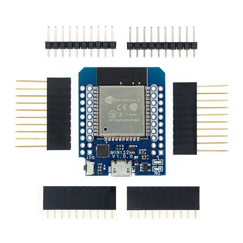 

D1 Mini ESP32 ESP-32 WiFi+Bluetooth Internet Of Things Development Board Based ESP8266 Fully Functional For Arduino