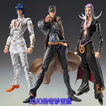 

JoJos jojo Bizarre Adventure Diavolo Bruno Bucciarati Giorno Giovanna Leone Abbacchio Kujo Jotaro Action Figure Collection toys