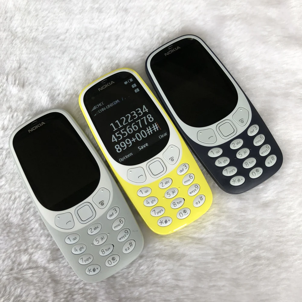 refurbished iphone xr Nokia 3310 Refurbished （ 2017）Mobile Phone Dual Sim 2G GSM 2.4" 2MP Arrival Cellphone Original Unlocked iphone 8 refurbished