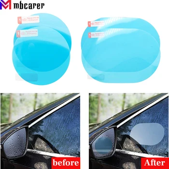 

2PCS Rainproof Car Mirror Window Film Car Rearview Mirror Protective Film Anti Fog Anti-glare Waterproof Sticker Driving Safety