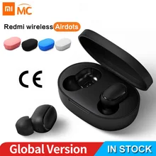Xiaomi Redmi Airdots Xiaomi беспроводные наушники Голосовое управление Bluetooth 5,0 шумоподавление управление