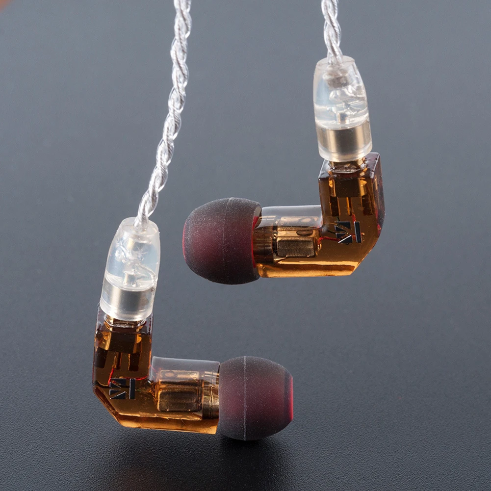 KBEAR F1 Универсальный 3,5 мм Mmcx сбалансированные наушники с Hifi спортивной технологией для ноутбуков телефон Mp3 Mp4