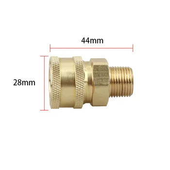 

3/8" Quick Connect Fittings Pressure Washer Hose Connectors Plug Socket Set Corrosion And Water Leakage