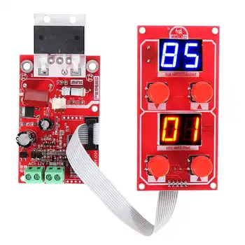 

100A/40A NY-D04 Dual Display Spot Soldering Station Transformer Controller Control Board Adjustable Time Current