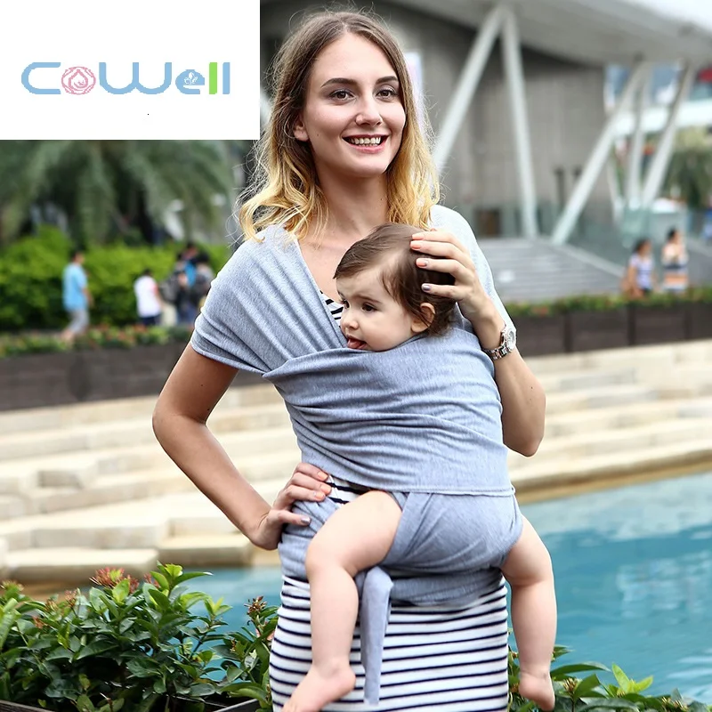 Высокое качество Новорожденный бамбуковый слинг для переноски ребенка