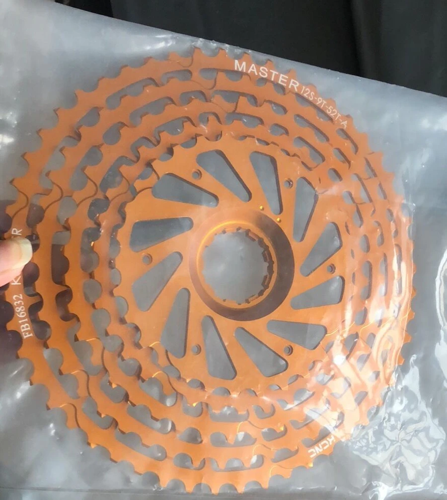 KCNC-MTBカセット交換部品、xx1イーグルxd、ゴールドカラー、ブラック