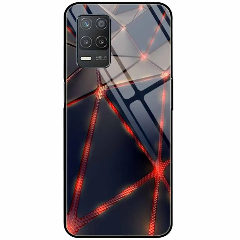 Tempered Glass Hard Protective Back Cover - Cute Design