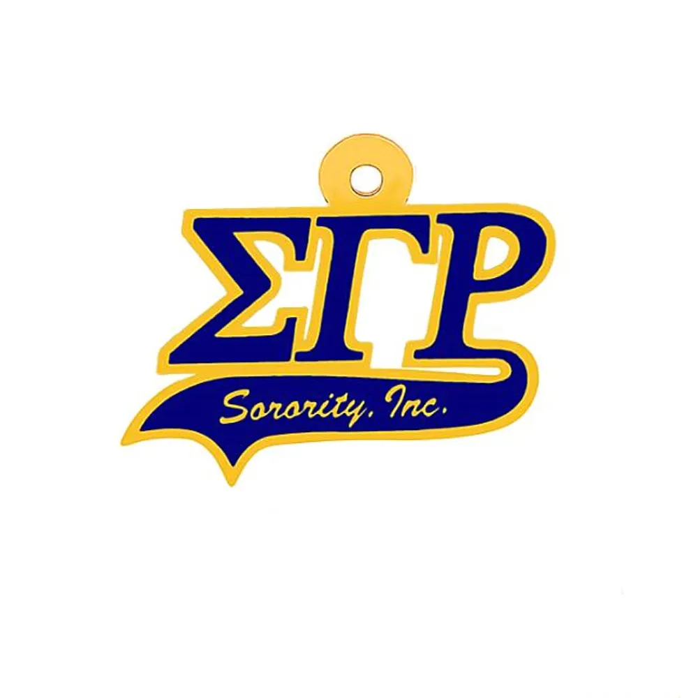 Новейший дизайн из металлического сплава греческие буквы Nine Fraternity 1922 Sigma Gamma Rho