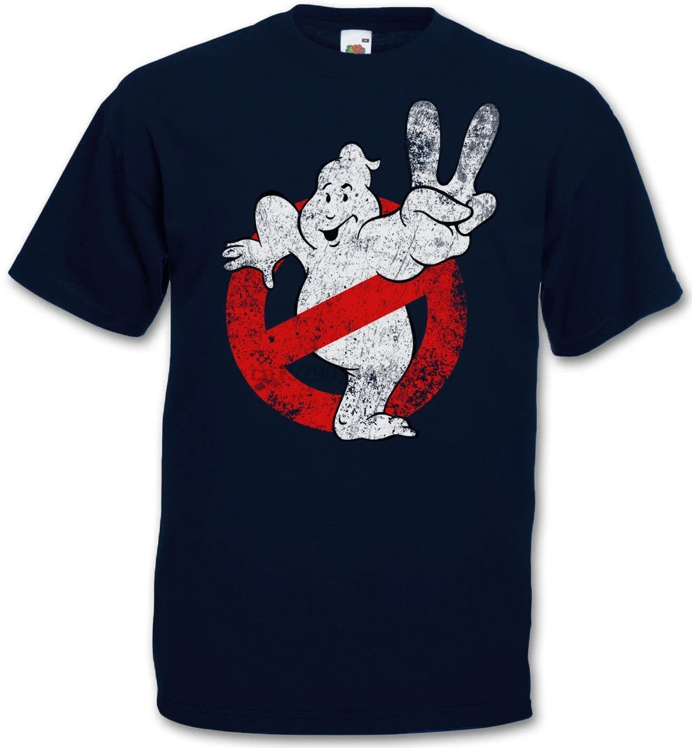 Винтажная футболка с логотипом Ghostbusters Ii Размеры S 5Xl дешевая оптовая продажа