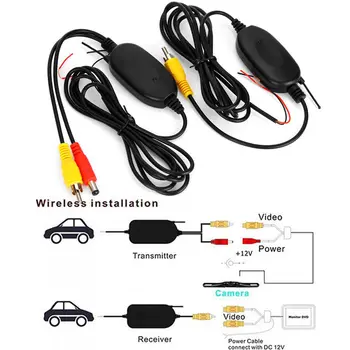 

2.4G Wireless Rear View Camer Video Transmitter and Receiver for The Vehicle Backup Camera/Front Car Camera