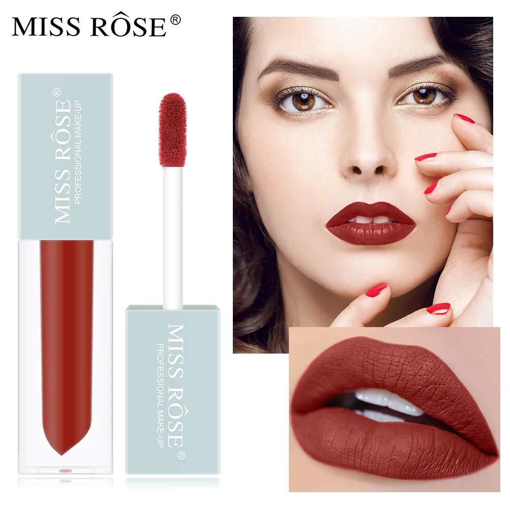 

Waterproof Nude Matte Velvet Glossy Makeup Lipstick Lip Gloss Long Lasting Moisture Cosmetic Lipstick Red Lip Matte Lipstick Set