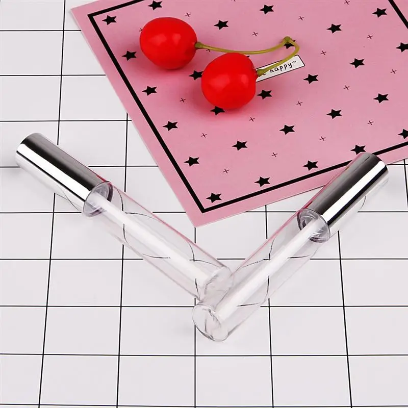 

22pcs 3ML Empty Lip Gloss Tubes With Funnels Plastic Empty Lip Gloss Tubes Containers Clear Mini Refillable Lip Balm Bottles