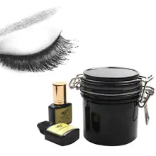 Косметический клей для наращивания ресниц бак для хранения Макияж инструмент для ресниц активированный уголь клей для хранения запечатывание коробки свежего осушения