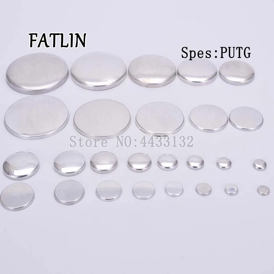 100Sets 16L-90L Flat Back Knitted Covered Round Buttons Scrapbooking Fabric Covered Buttons For DIY Earring/Hair AccessoriesPUTG 5