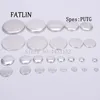 100Sets 16L-90L Flat Back Knitted Covered Round Buttons Scrapbooking Fabric Covered Buttons For DIY Earring/Hair AccessoriesPUTG 5