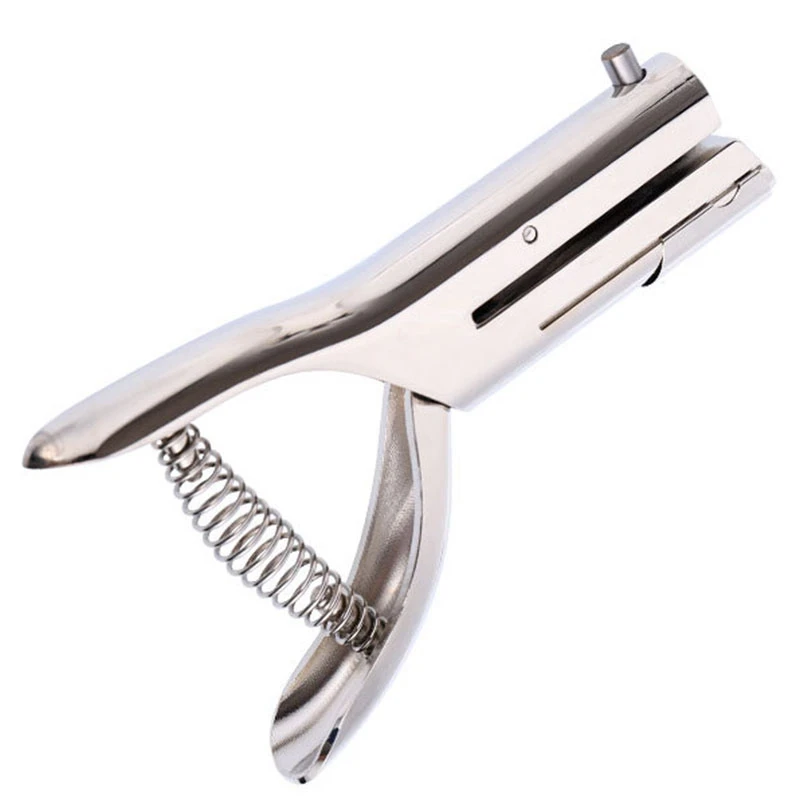 

6mm Handheld Punch Pliers Round Hole Pliers Powerful Pliers Punch Machine for PVC Card, Paper