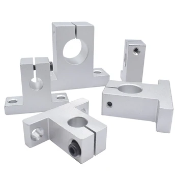 

Free Shipping 4pcs/8Pcs SK25 SK30 SK35 SK40 SK50 SK60 Shaft Support Units For XYZ Table Shaft Support Units