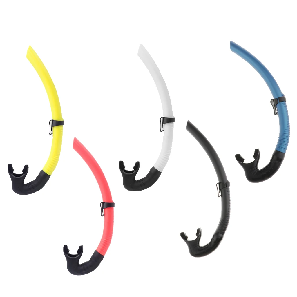 Swimming Snorkel One-Way Purge Valve Breathing Tube Food Silicone Mouthpiece