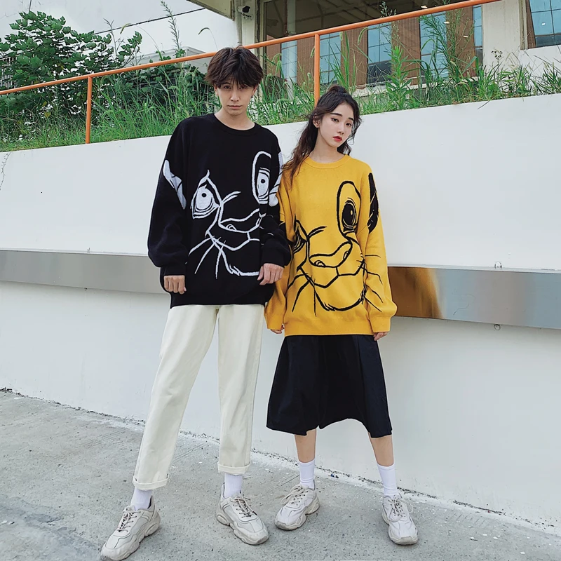 Winter Sweater Men Warm Fashion Print Casual O-neck Knit Pullover Man Streetwear Wild Loose Long-sleeved Sweter Male Clothes Winter Sweater Men Warm Fashion Print Casual O-neck Knit Pullover Man Streetwear Wild Loose Long-sleeved Sweter Male Clothes