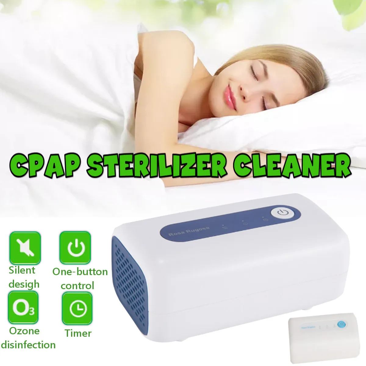CPAP вентилятор респиратор Профессиональный Озон Дезинфекция сна Анти Храп очиститель воздуха автоматический стерилизатор USB зарядка