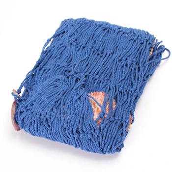 

Table runner fishing net with shell decorative Mediterranean 150cmX200cm blue Marine